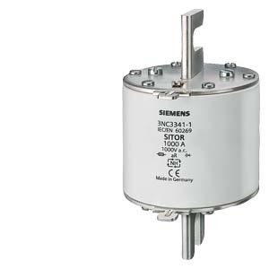 Baja capacidad de ruptura 3NC33421U 1100A 800V AC aR Tamaño NH3 3NC fusible para sus necesidades