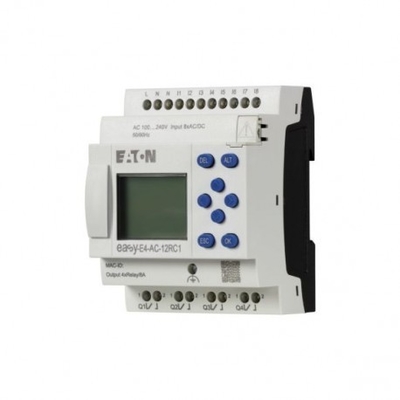 EASY-E4-DC-8TE1 Fuente de alimentación de corriente continua 24V 4DI4DO Terminal de tornillo con fácil instalación