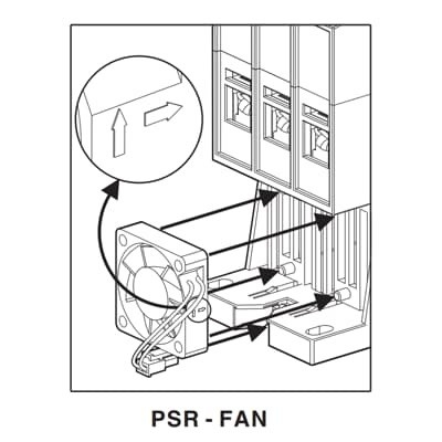 Inicio suave personalizable 1SFA896313R1001 PSR-Fan 60-105 para necesidades industriales específicas