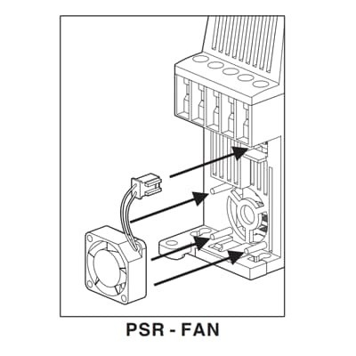 Comienzo blando de grado industrial 1SFA896311R1001 PSR-Fan 3-45 para un funcionamiento suave