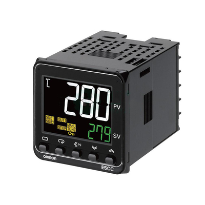 Control de temperatura E5CC-QX2ASM-802 personalizable para el monitoreo de temperatura