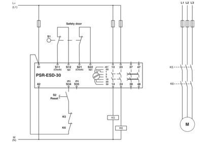 PSR-SCP-24DC/ESD/4X1/30 Relevos de seguridad La solución ideal para la protección industrial