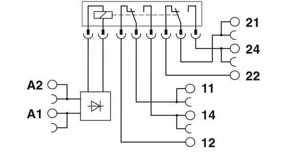 PLC-RSC-24DC/21-21 Módulo de relé 2967060 La elección perfecta para la automatización industrial