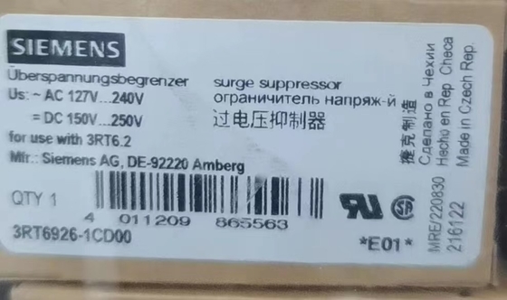 Otros suprimidores de corriente de sobretensiones de circuito principal PLC 3RT6916-1BB00