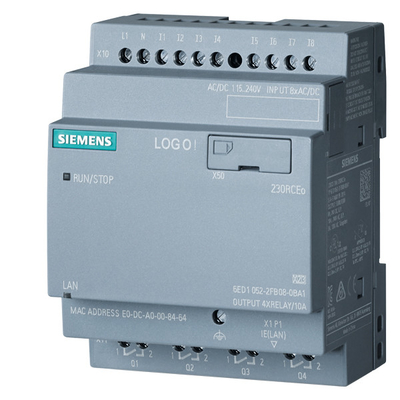 LOGO 230RCEo 8DI/4DO 400 Bloques 6ED1052-2FB08-0BA1 con interfaz de comunicación Modbus