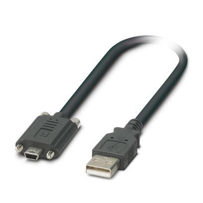 Actualice su sistema de transferencia de datos con MINI-SCREW-USB-DATACABLE 2908217 y duradero