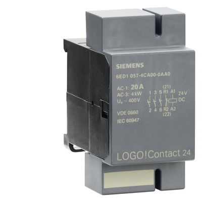 24 Módulo de controlador programable 6ED1057-4CA00-0AA0 para la eficiencia de contacto del LOGO
