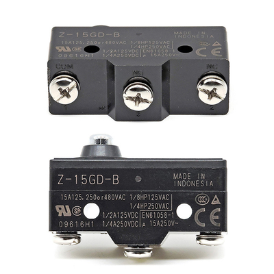 OMI Z-15GD-B Interruptores de viaje Detección de posición precisa para la automatización industrial