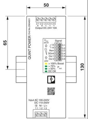 Alimenta tus aplicaciones industriales con la unidad de alimentación QUINT4-PS/1AC/24DC/10