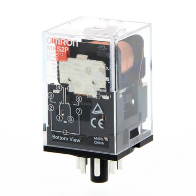 MKS2P DC24 versátil por OMZ/C Relé intermedio para soluciones de automatización industrial