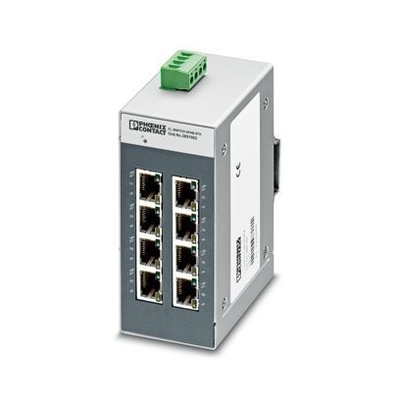 FL SWITCH SFNB 8TX Industrial Ethernet Switch 2891002 con opciones de montaje flexibles
