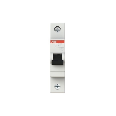 32 Un interruptor de circuito en miniatura MCB SH201-B32 Frecuencia nominal 50Hz 1P B 220V 220V