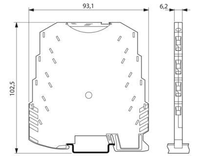 MINI MCR-SL-R-UI 2864095 El transductor de resistencia ideal para aplicaciones de posicionamiento