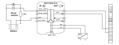 Condicionador de señal de grado industrial MACX MCR-UI-UI-NC 2811446 para obtener resultados óptimos