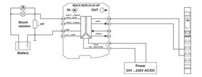 MACX MCR-UI-UI-UP-NC 2811297 Condicionador de señal para mejorar la amplificación de la señal