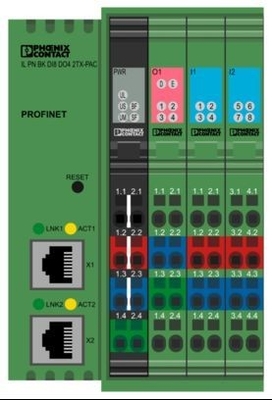 IL PN BK DI8 DO4 2TX-PAC Conector de buses 2703994 para soluciones de comunicación industrial