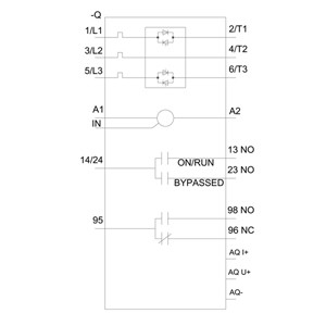 3RW5073-6AB04 SIRIUS Soft Starter Tamaño S12 con terminales de tipo tornillo y salida analógica