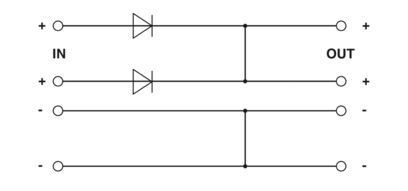 Módulo de redundancia de alta fiabilidad QUINT-ORING/24DC/2X10/1X20 con revestimiento protector
