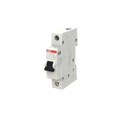 1P C 20 A MCB SH201-C20 Interruptor de circuito en miniatura Curva BCD C 1P Capacidad de ruptura 1P