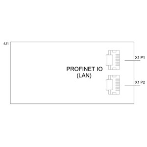 3RW4900-0NC00 Módulo de comunicación Profinet para Sirius Soft Starter 3RW44 de Siemens
