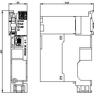 3RW5980-0CS00 PROFINET Módulo de comunicación estándar Conectividad industrial sin fisuras