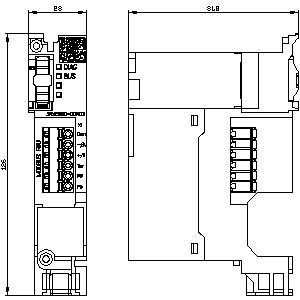 3RW5980-0CR00 Módulo de comunicación Modbus RTU para una comunicación industrial fluida