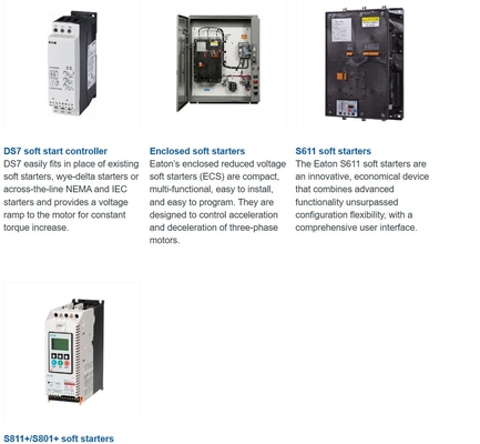 Actualice su sistema de control del motor con S801 N66N3S Soft Starter 400V 30kW
