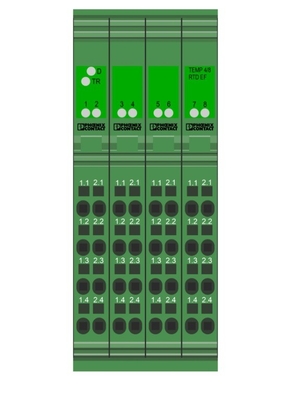 Optimum Performance IB IL TEMP 4/8 RTD/EF-PAC con apagado de seguridad y relé de acoplamiento
