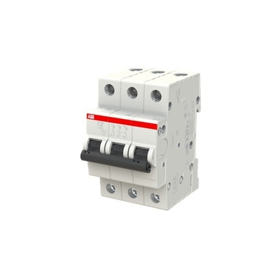 Corriente nominal de 50A 220V Tensión nominal MCB SH203-C50 Interruptor de circuito en miniatura 3P C