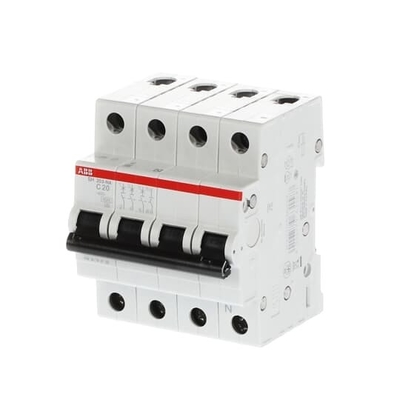 3 NP C 20A Capacidad de rotura MCB SH203-C20NA Rompehielos en miniatura para el sector industrial