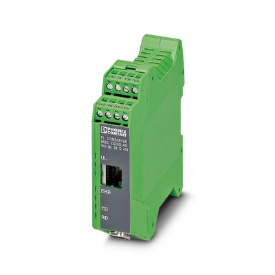 FL COMSERVER BASIC 2313478 dentro del convertidor de interfaz de contacto de Phoenix 232/422/485