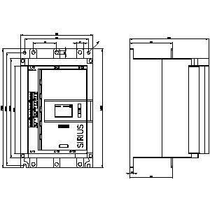Siemens 3RW5235-6TC14 SIRIUS arrancador blando con terminales tipo tornillo de salida de termistor