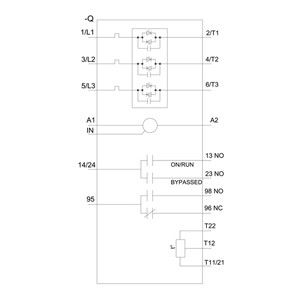 Siemens 3RW5235-6TC14 SIRIUS arrancador blando con terminales tipo tornillo de salida de termistor