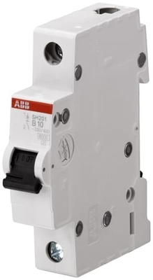 Capacidad de rotura 1 NP C 3 A MCB SH201-C3NA Disruptor de circuito en miniatura Voltado nominal 220
