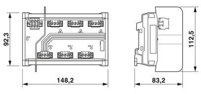2316307 Automatización piezas de repuesto acoplador de dispositivos FB-6SP para sistemas de automatización industrial