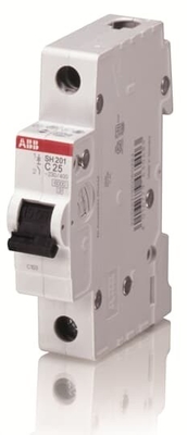 Capacidad de rotura 1 NP D 1 A MCB SH201-D1NA Interruptor de circuito en miniatura BCD Curva D