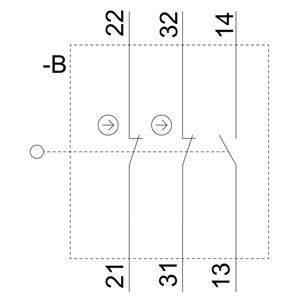 Separación del actuador con interruptor de posición de plástico 3SE5232-0QV40 para aplicaciones industriales