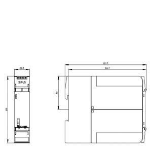 PLC 3SK1111-1AB30 Relay de seguridad 3SK1 Unidad básica de salida estándar de relé Terminal de tornillo