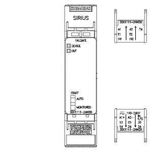 3SK1111-2AW20 Relay de seguridad La protección definitiva para otros equipos eléctricos