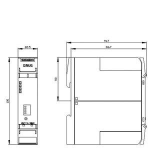 3SK1112-1BB40 Relay de seguridad 3SK1 Unidad básica con terminales de tornillo y salidas de semiconductores