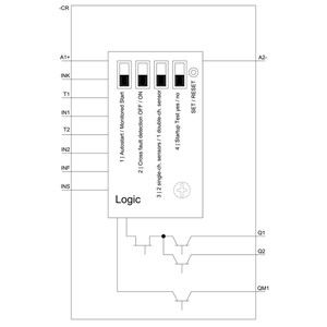 3SK1112-1BB40 Relay de seguridad 3SK1 Unidad básica con terminales de tornillo y salidas de semiconductores