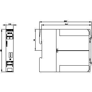 3SK1120-1AB40 Relay de seguridad 3SK1 Unidad básica de tornillo terminal 24V DC 3 circuitos habilitadores