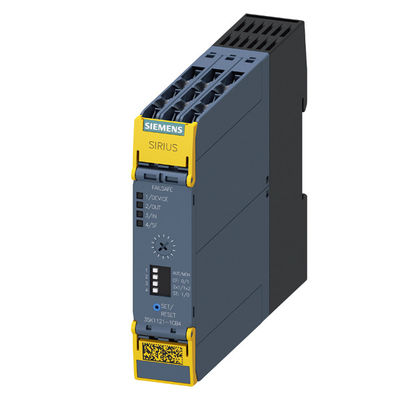 3SK1 Relay de seguridad de la unidad básica 3SK1121-1CB41 con 4 circuitos activadores y terminal de tornillo