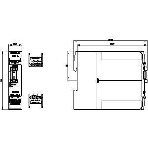 PLC 3SK2112-1AA10 SIRIUS Relay de seguridad Unidad básica 3SK2 Ancho 22 Terminal de tornillo de 5 mm