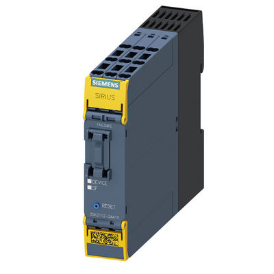 3SK2112-2AA10 SIRIUS Relay de seguridad Unidad básica 3SK2 Ancho 22 5 mm Terminal cargado con resorte