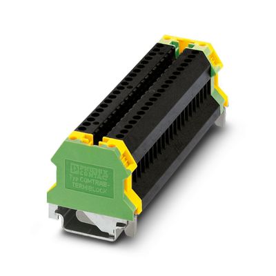CT-TERMIBLOCK 10 DA Terminal de tornillo de contacto Phoenix con conductor de tamaño 24... 12AWG