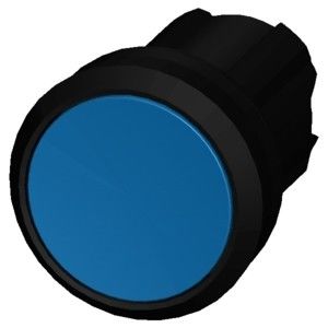No iluminado 3SU1000-0AB50-0AA0 SIRIUS ACT botón con botón plano de plástico azul