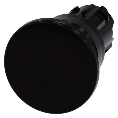 Botón de presión de hongo de plástico de 40 mm Momentario sin luz 3SU1000-1BD10-0AA0 SIRIUS ACT
