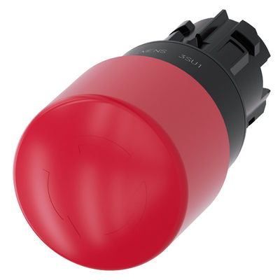 30 mm SIRIUS ACT botón de presión de hongo con parada de emergencia y accionamiento del gatillo de presión