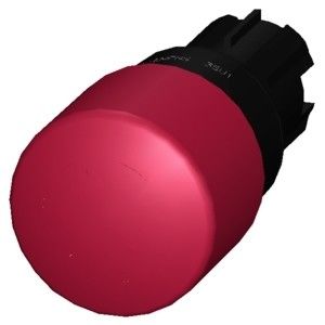 30 mm SIRIUS ACT botón de presión de hongo con parada de emergencia y accionamiento del gatillo de presión